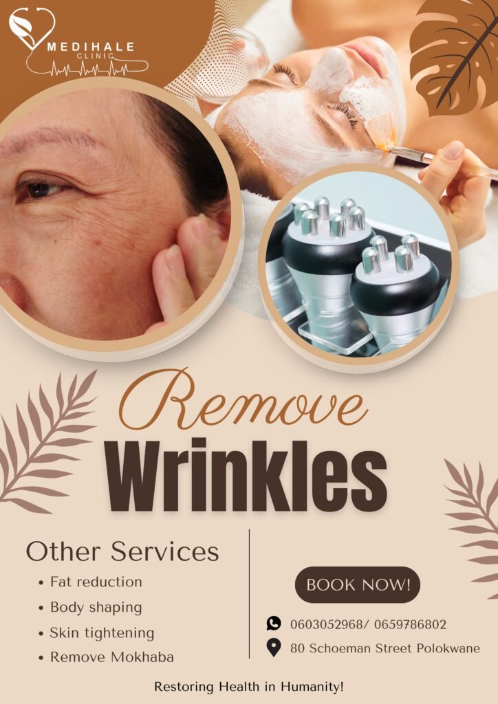 brown and beige simple beauty spa & salon poster